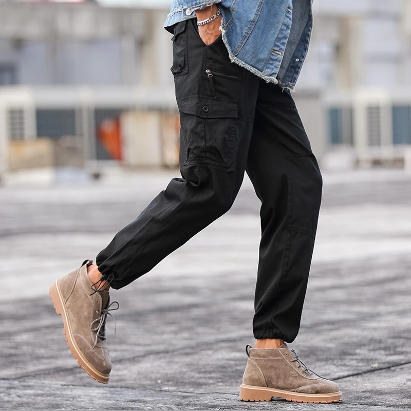 2020 New Streetwear Mens Cargo Pants 