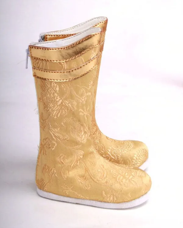 4 bjd boot gold
