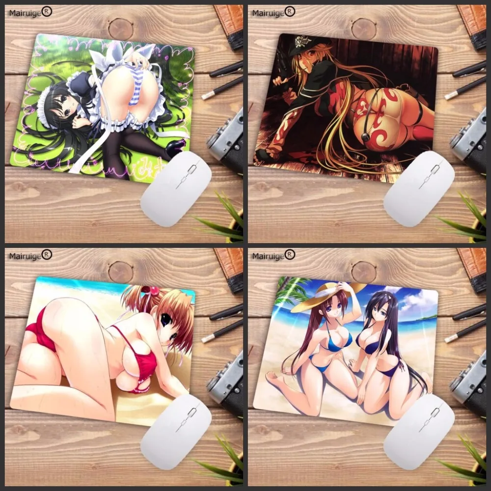 Mairuige Sexy Girls font b Anime b font High end pad to mouse notbook computer mouse