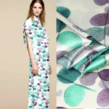 

Digital Printed Elastic Silk Satin Fabric For Silk Dress Stretch Silk fabric halosilk01s64