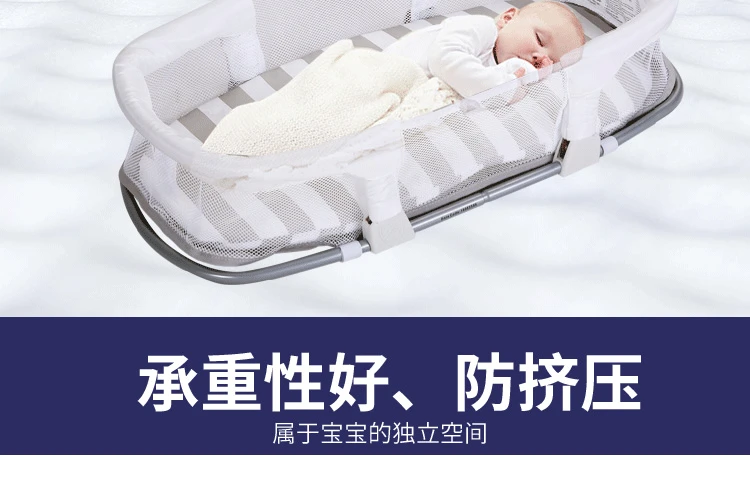Многофункциональная складная детская кроватка для путешествий, переносные детские кроватки, складная кроватка для новорожденных