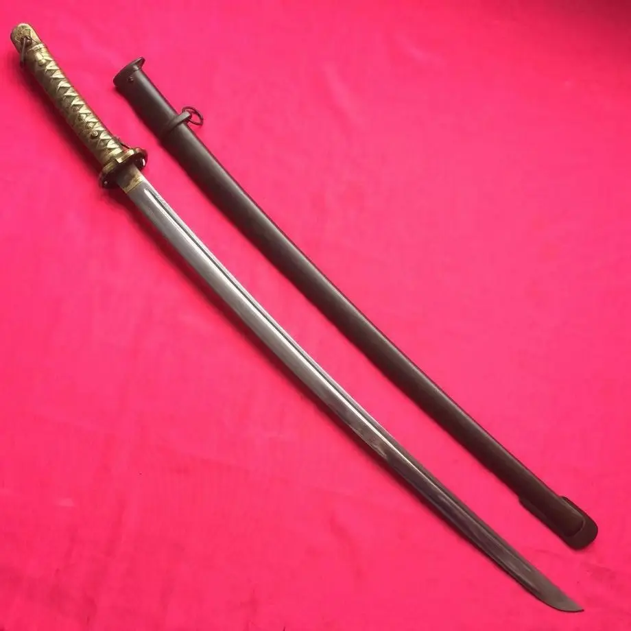 WW2 WWII Military Japanese NCO Sword Saber Katana Brass Handle repro