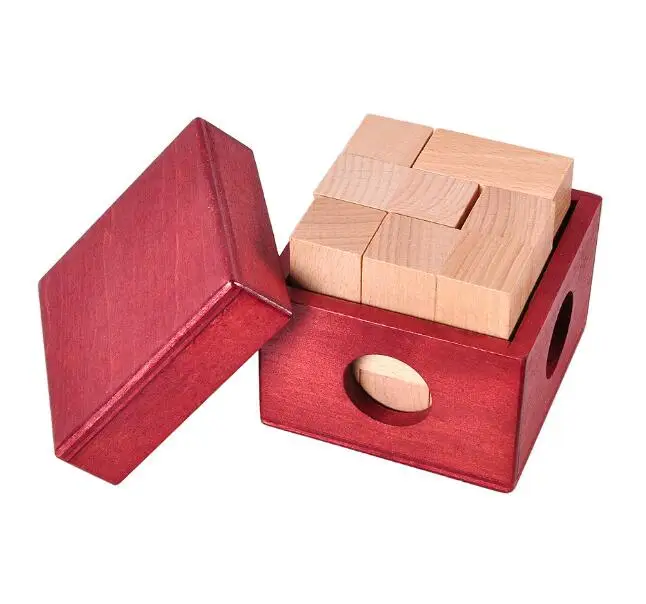 soma puzzle en bois pour adultes et jouet