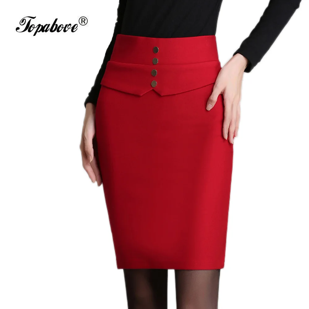 2016 New Arrival Spring Autumn Female high waist skirts short black