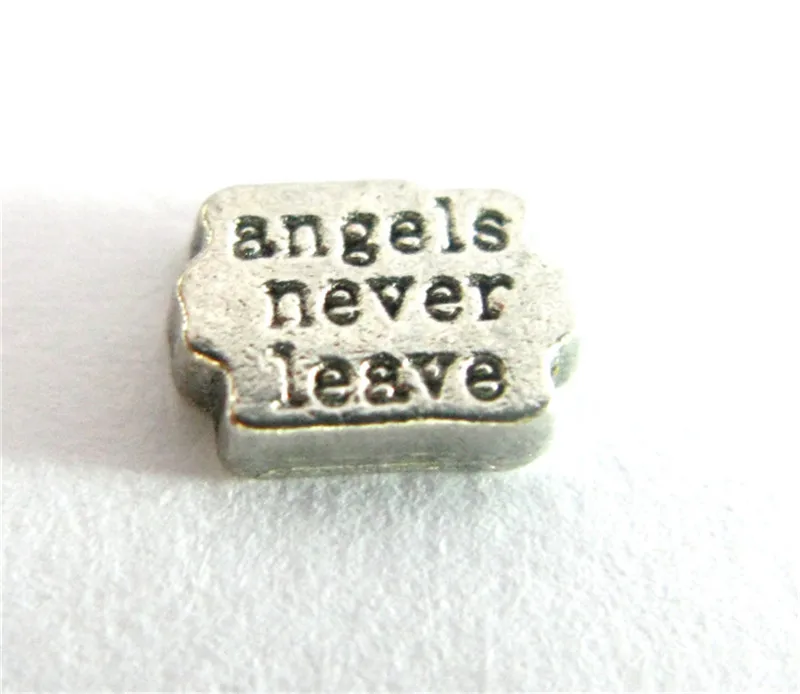 

New arrival floating locket charms angels never leave FC1490 Lowest Price for Living memory floating locket as best gift