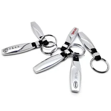 Брелок для Honda Toyota Mini Cooper Chevrolet Jeep Nissan BMW Mercedes hyundai Jaguar Subaru металлический автомобильный брелок Декор