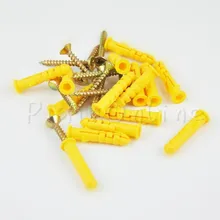 10 шт. ST026b дюбеля 6 мм X 30 мм пластиковые расширительные трубы для путевой шуруп Расширительная трубка при потере