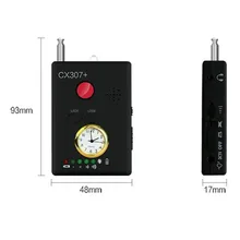 CX307 RF Scanner Detector Bug Camera Spy To Detects WIFI GSM GPS Radio Phone Signals Finder