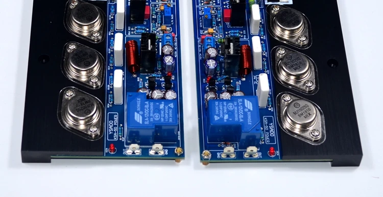 Class AB amplifier board 300W+300W KRELL FKSA50 ON MJ15024 / 15025 Power tube + MJE15033/ 15032 Push tube Pure After level