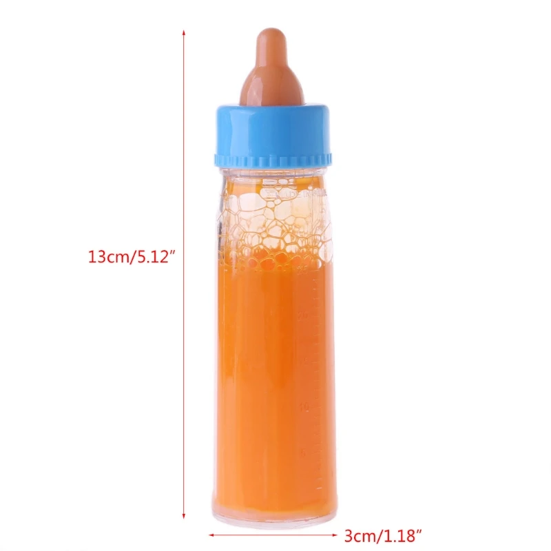 White Youngy Baby Dolls Feeding Bottle Magic Bottle Set Disappearing Milk Pretend Play Toy