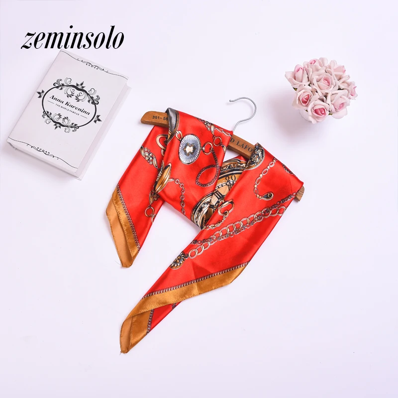 

New Fashion 85*85cm Plaid Polyester Scarves For Women Scarf Large Square Shawl Spring Summer Silk Scarf Chiffon Stole