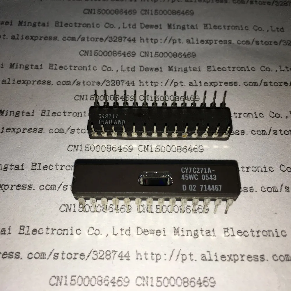 

2PCS/LOT CY7C271A-45WC CY7C271A-45 CY7C271 7C271 CDIP28