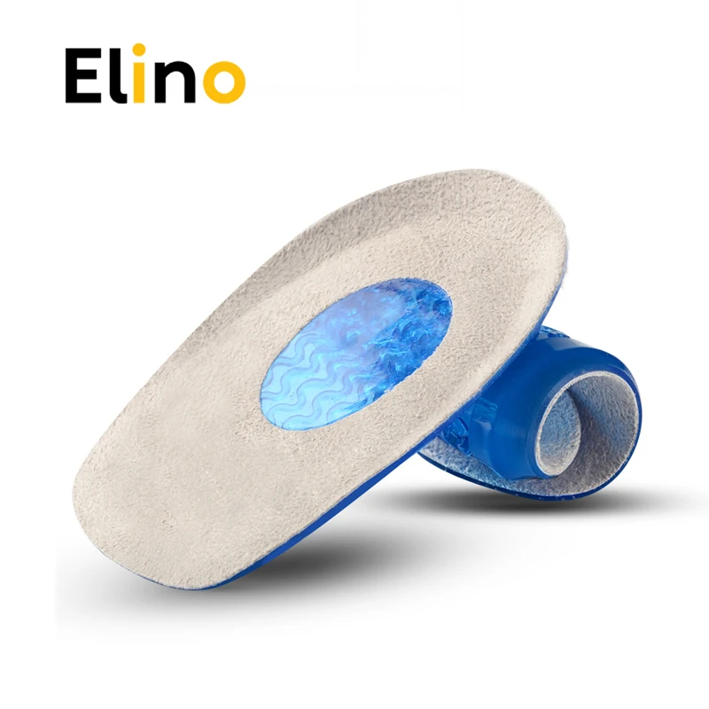 

Elino Gel Invisible Heel Cup Spur Insoles For Shoes Men Women Relieve Foot Pain Fasciitis Feet Care Cushion Insert Shoes Sole