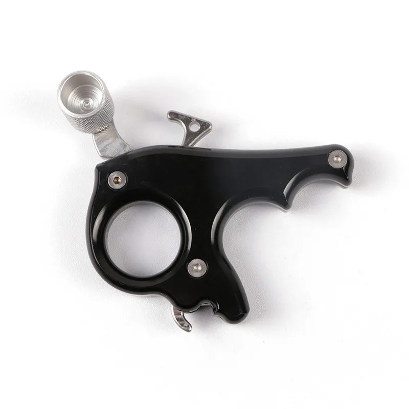 

Stainless Steel 3 Finger Release Aid Archery Caliper Release For Compound Bow Archery Arrows and Bow Accessories 0.25