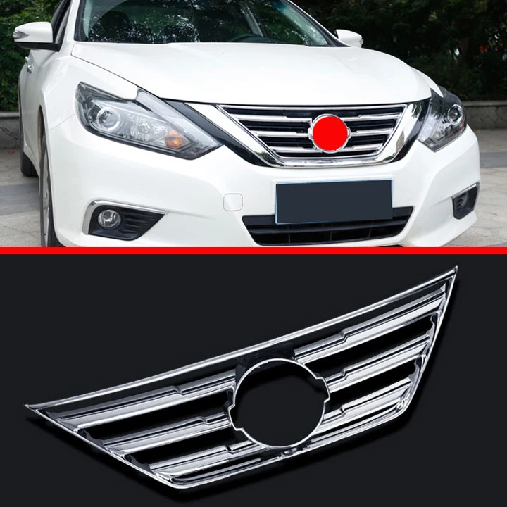 

ABS Chrome Front Grille Cover Trim For Nissan Altima 2016 2017