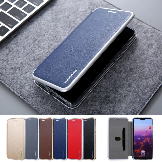 Best Price Huawei P20 Lite Case Leather Card Holder Wallet Cover Hoesje Huawei P20 Lite Case Flip Luxury Phone Cases For Coque Huawei P20