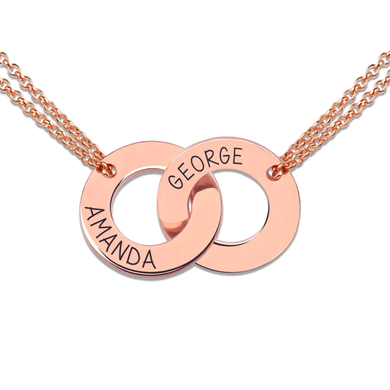 Personalized Engraved Name Necklace 