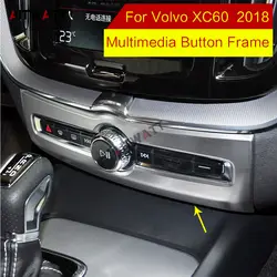 AITWATT для Volvo XC60 2018 ABS Матовый консоли автомобиля CD Управление ручка переключателя Панель рамка наклейки обрезать стайлинга автомобилей 1