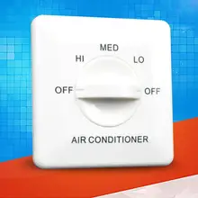 YK301 панель вентилятор для труб скорость пульт для вентилятора катушка три скорости управления Переключатель Центральная декоративная рамка для Центральной приборной панели