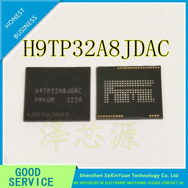 

2PCS/LOT H9TP32A8JDACPR-KGM H9TP32A8JDACPRKGM H9TP32A8JDAC H9TP32A8 JDAC BGA NEW IC