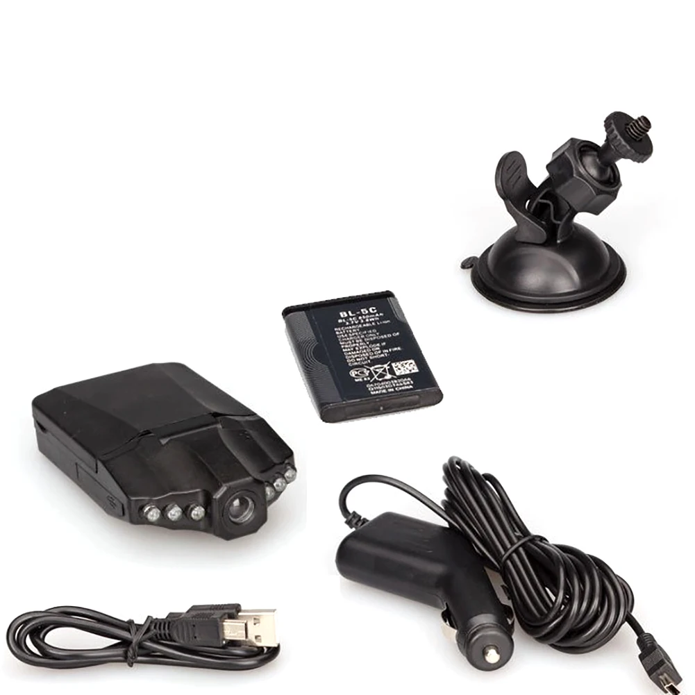 

1PC Aircraft Driving Recorder 90 Degree Wide Angle Infrared Night Vision HD