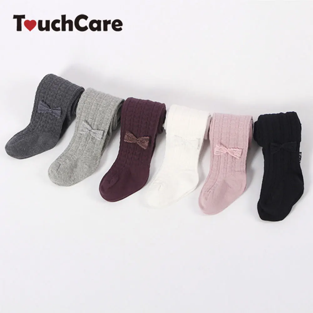 

Touchcare Newborn Lace Bow Baby Girl Tights Kid Dancing Pantyhose Baby Stockings Infant Cotton PP Pants Toddler Girl Clothes