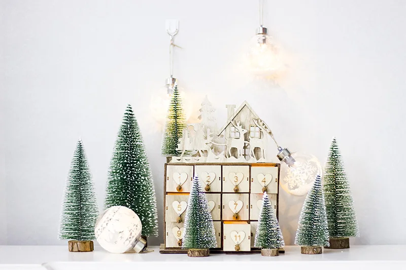 Рождественский шар, орнамент, светодиодный, теплый, водонепроницаемый, светодиодный, глобус, струнный светильник светодиодный, Снежная елка, хрустальный шар, струна, праздничная гирлянда, украшение