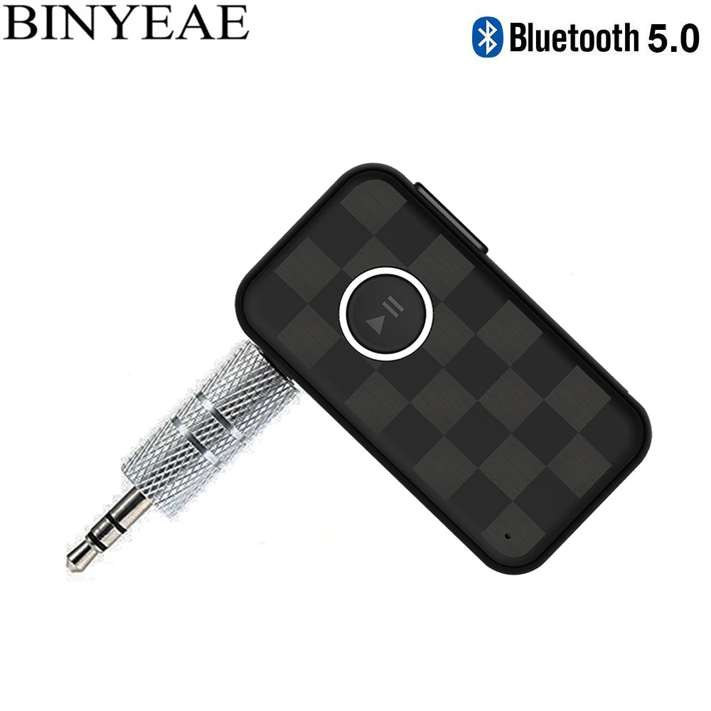 Bluetooth 5 0 A2DP автомобильный комплект громкой связи Aux беспроводной портативный