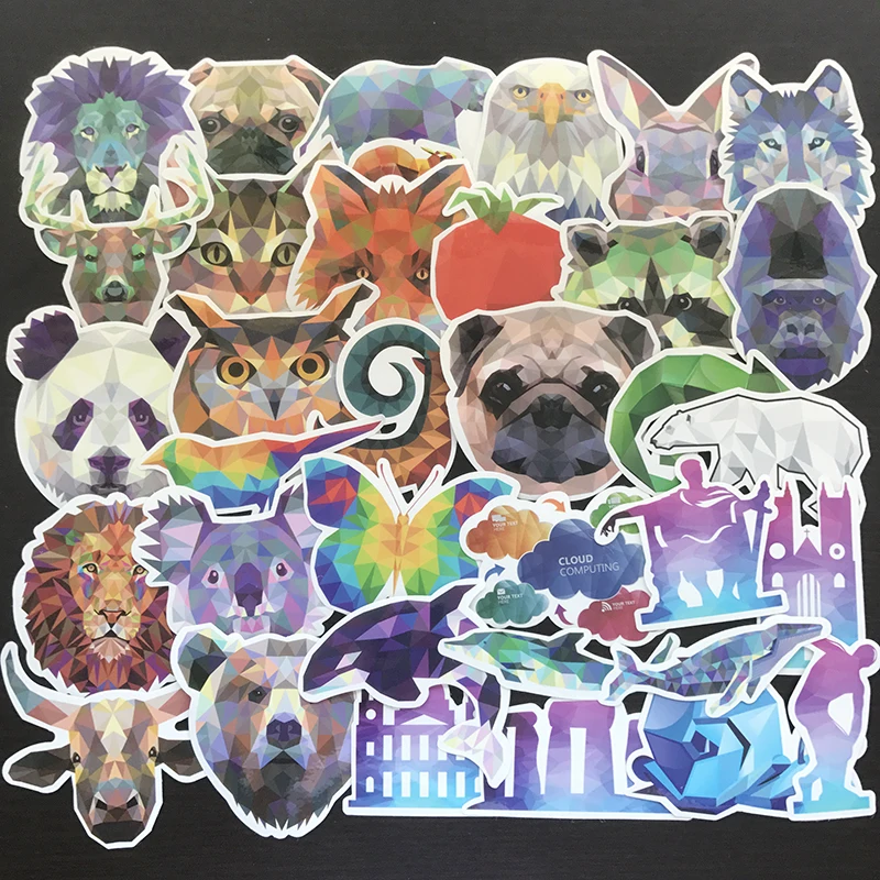 Galaxy Animal stickers 4