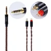 HiFiHear 16 Core посеребренный кабель 2,5/3,5/4,4 мм балансный кабель с MMCX/2PIN разъем для ZS10 AS10 BL0N BL-03 BL-05 BL05 ► Фото 3/6