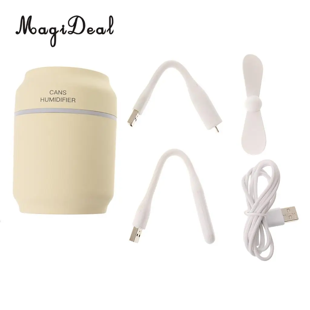 MagiDeal Small Personal Humidifier Essential Oil Aromatherapy Diffuser Black