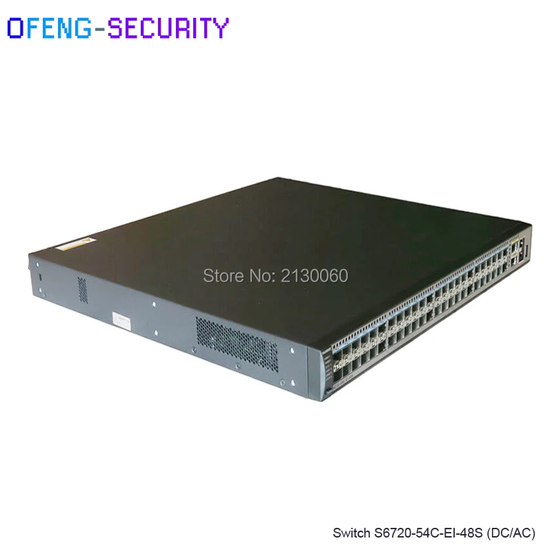 Оригинальный 100% Новый оригинальный хуавэй S6720 серии 48 Порты SFP Core S6720-54C-EI-48s переключатель S6720-54C-EI-48S с 10/100/ 1000 Мбит/с
