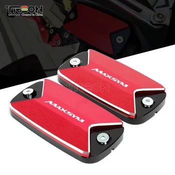

Motorcycle Accessorie Front Clutch Brake Fluid Reservoir Cap CNC Aluminum Frame Cover For KYMCO MAXSYM 400 400i 600 600i