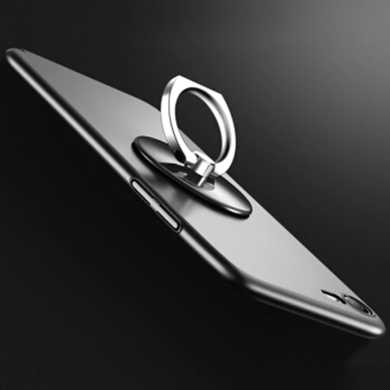 Держатель для телефона на палец подставки Круглый держатель смартфонов iphone 7 xiaomi