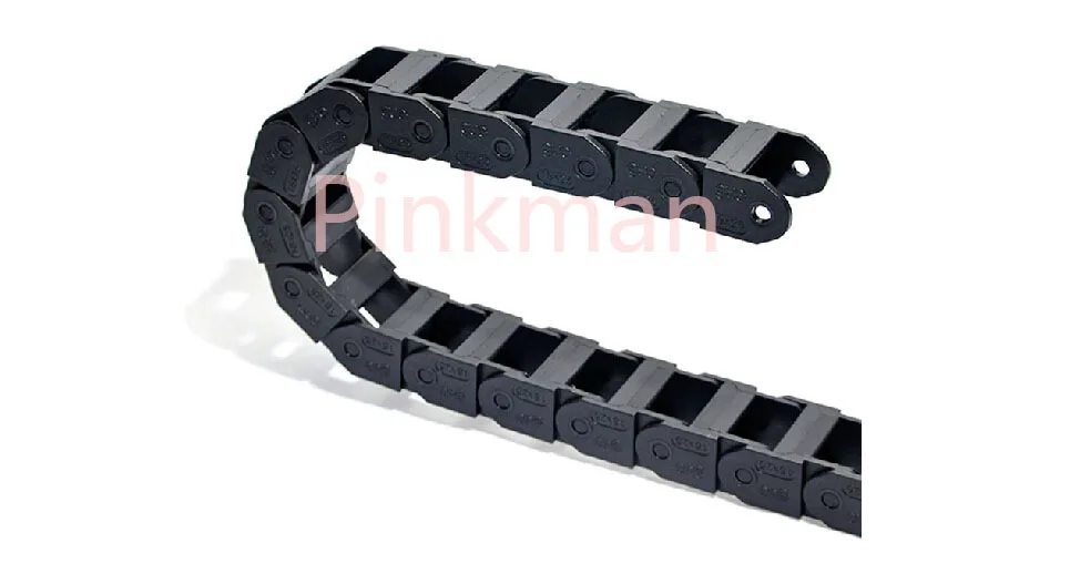 

1000mm Cable drag chain wire carrier 15x50mm _Reinforced Nylon PA66