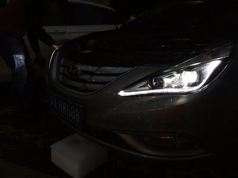 Cheap VLAND Factory For Car Head Lamp For Sonata 2011 2012 2013 2014 2015 LED Headlight With Day Ligth DRL H7 Xenon Lamp Plug And Play 0 Cheap VLAND Factory For Car Head Lamp For Sonata 2011 2012 2013 2014 2015 LED Headlight With Day Ligth DRL H7 Xenon Lamp Plug And Play 0