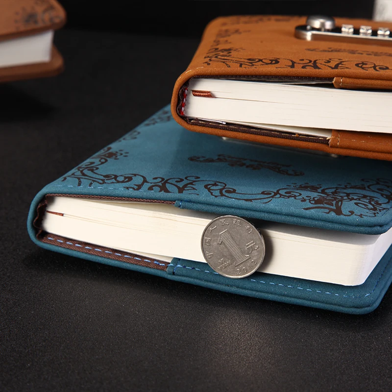 

Retro Codebook With Lock Notebook Diary Encryption Creative Student Notebook Notebook