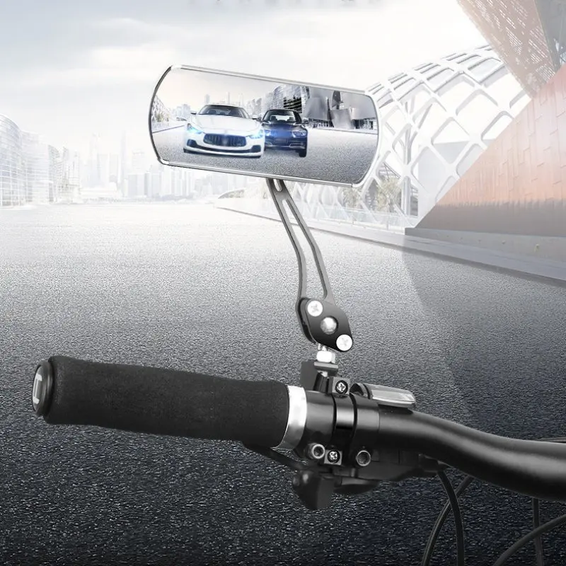 

1 pair Cycling Rear View Mirror Handlebar Rear view Bike Mirror Safety Mirror Cycling Equipment