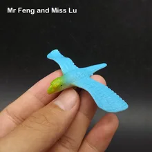 Мини-птица Летающий Parrot животных моделирования модели обучения игры игрушки Kid