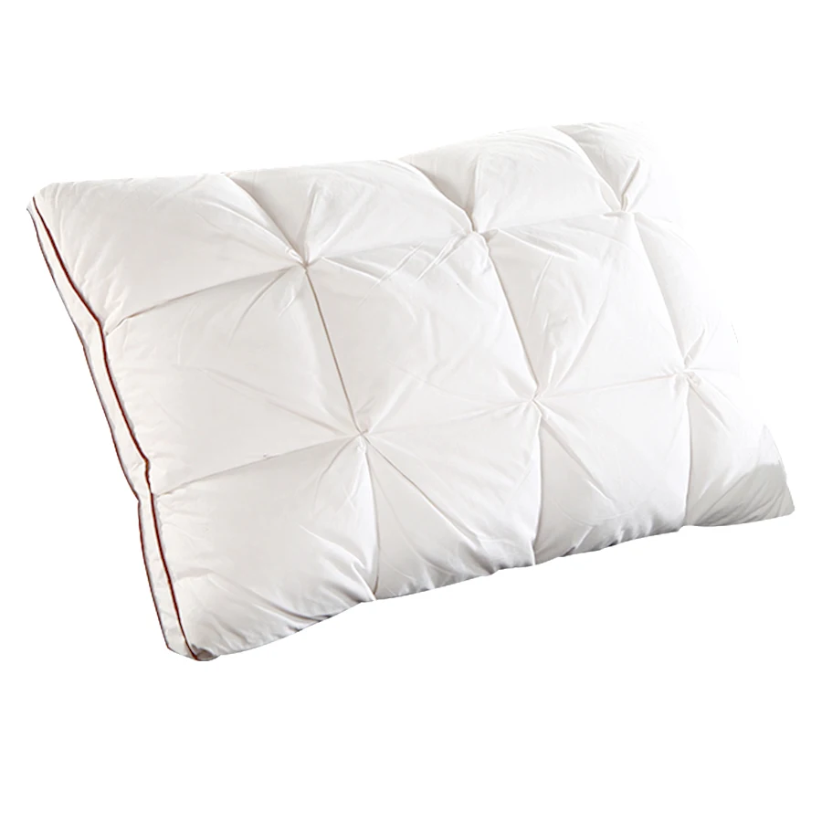 

Russia Warehouse Peter Khanun 48*74cm Brand Design Neck Bedding Pillows White Duck/Goose Down Feather Body Pillow Home/Hotel 033