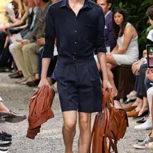 Европейская американская мода мужской Тонкий Повседневный Комбинезон Леггинсы мужские шорты Брюки Сценические костюмы одежда! S-4XL