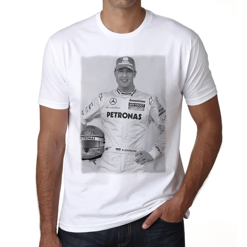 Michael Schumacher 1 Tshirt Mens T shirt-in T-Shirts from Men's
