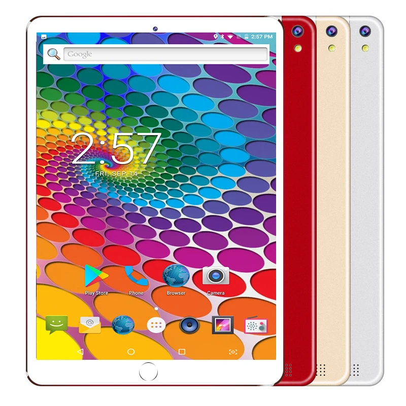 

Cheap 10 inch Octa Core 4G Tablet PC 4GB RAM 64GB ROM Android 7.0 IPS 5.0MP 3G WCDMA Dual Sim Cards 1280*800 IPS 10 inch Tablet