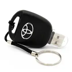 JASTER Автомобильный ключ Toyota флеш-накопитель USB 3,0 16 ГБ 32 ГБ 64 Гб персональный накопитель USB карта памяти Оригинальное хранение подарочной