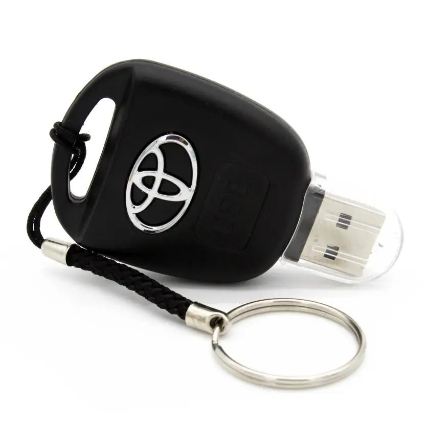 

JASTER Car Key Toyota USB 2.0 Flash Drive 16GB 32GB 64GB Personalise Pen Drive USB Memory Stick