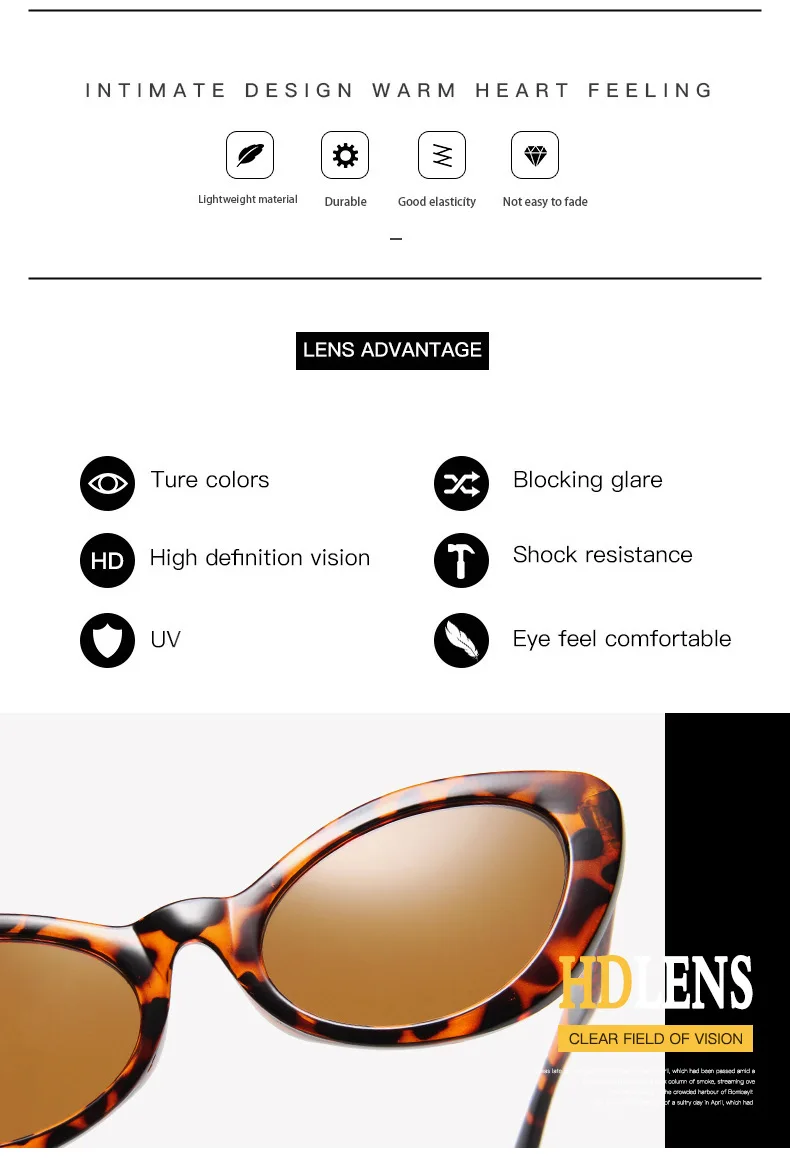 Punk ombre femmes mode lunettes de soleil marque Designer femme rétro lunettes triangulaires oculos feminino lunettes de soleil Sexy Gafas_voghion.com