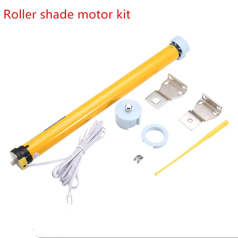 DC 12V 30RPM Electric Roller Blinds Curtains Blinds Shades Tubular