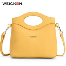WEICHEN New Design Women Bag Fashion Handbag Shoulder Crossbody Messenger Bags Woman Sac Bolsa Bolsos Tote Purse Ladies hand bag flower princess brand girls canvas small shoulder bags for women ladies fashion flap bag woman crossbody bags bolsos mujer sac
