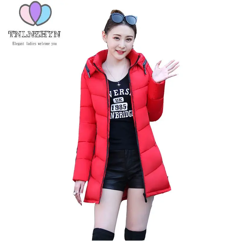 Mode Green Femmes Vêtements Vers light Manteau Gray Mince Corée D'hiver Le Chantiers À Tnlnzhyn black Capuchon Bas Long Épaississent De Coton Grands armygreen pink red rembourré Veste 2019 pxqRzFHw5