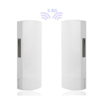 

2 pieces 1-3km 300 Mbit open router CPE 5.8G wireless access point router Wi-Fi bridge device wifi extender dual band repeater